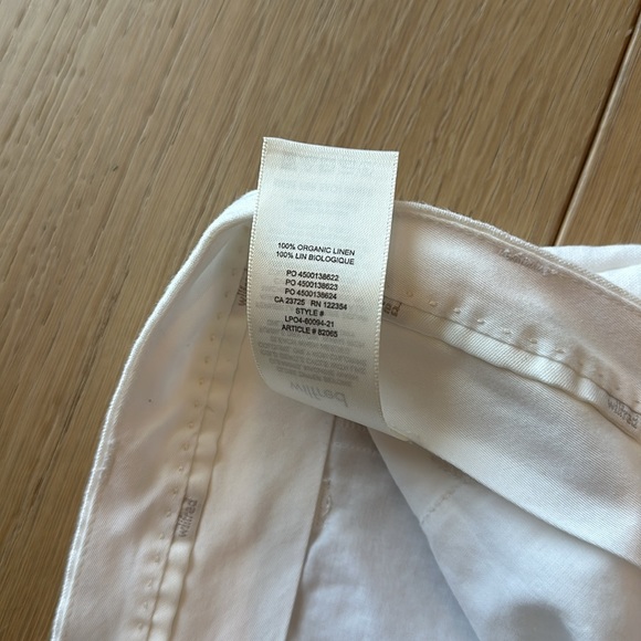 NWT Aritzia white linen short size 2 - Picture 6 of 9